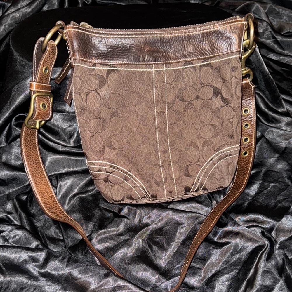 Coach Brown Crossbody Bag
